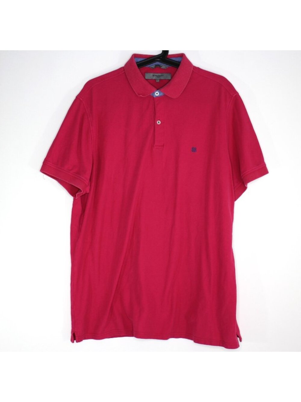 Givenchy Mens XL Embroidered Logo Polo Shirt H1029